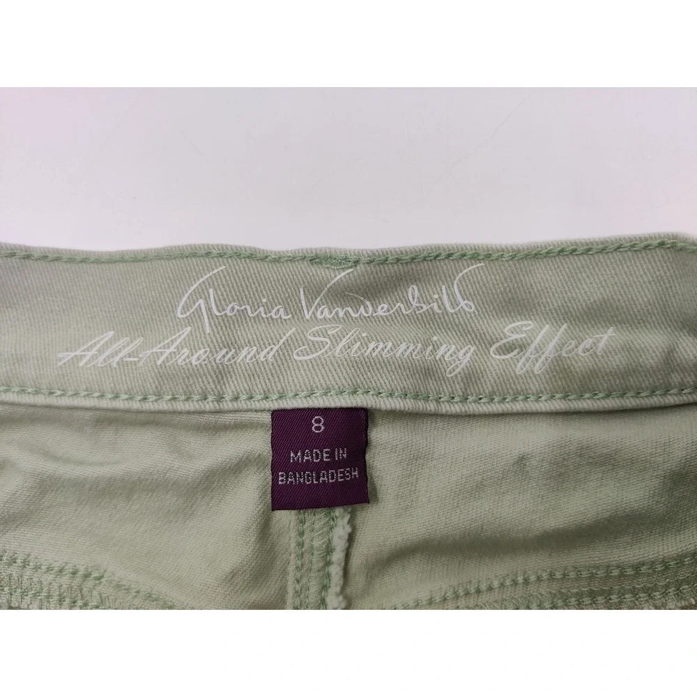 Gloria Vanderbilt Amanda All Around Slimming Effect Capri Pants Size 8